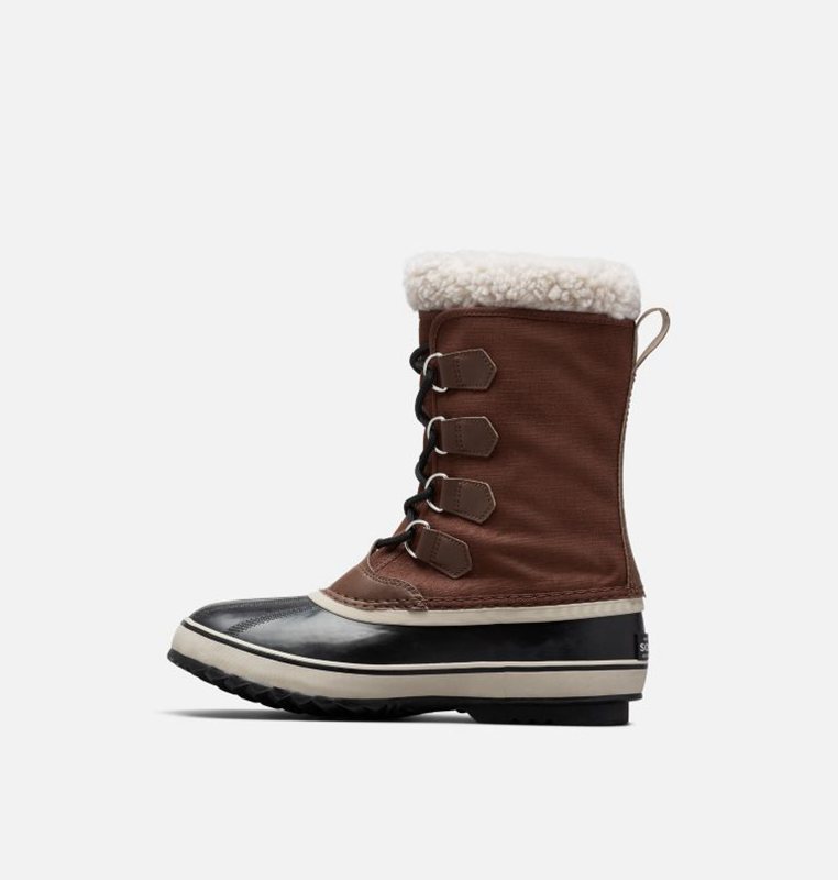 Mens Snow Boots Brown/Black - Sorel 1964 Pac™ Nylon - 238-ZILVPN